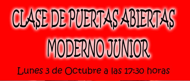 Clase de Moderno Jr.