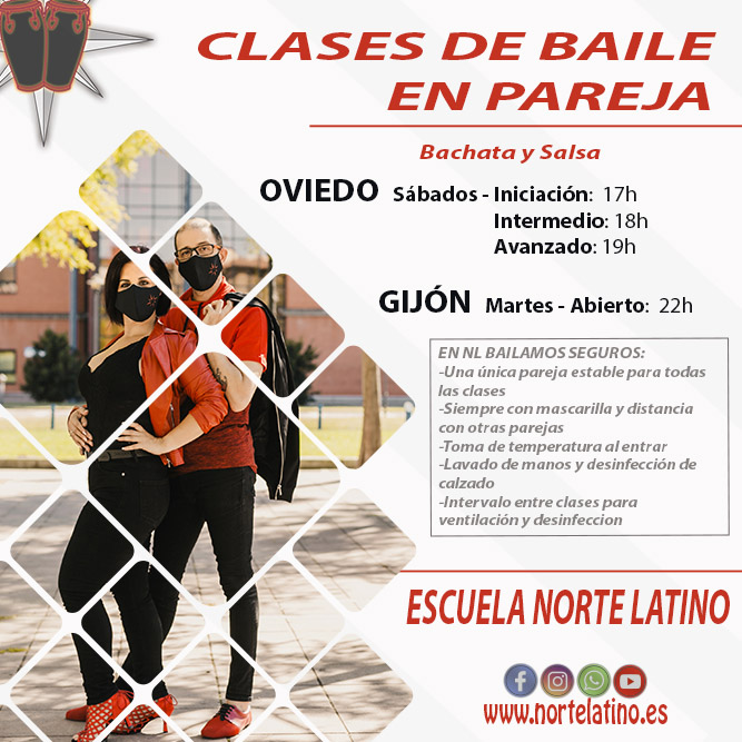 Octubre: empiezan las clases de baile en pareja