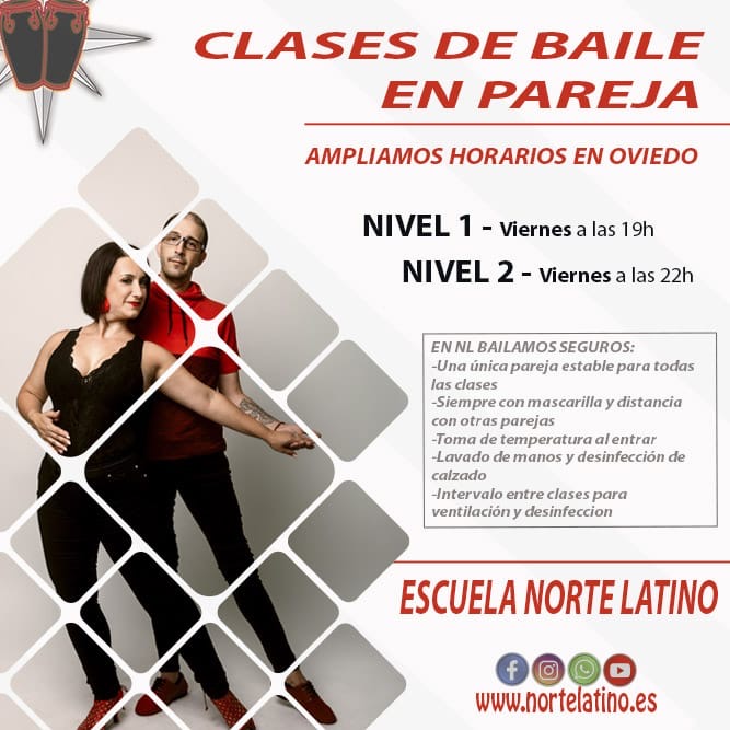 Noviembre: apúntate a las nuevas clases de baile en pareja