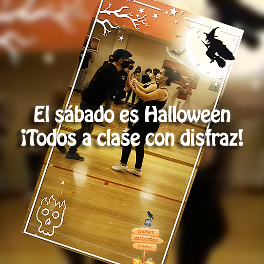 El sábado es Halloween: todos a clase con disfraz!