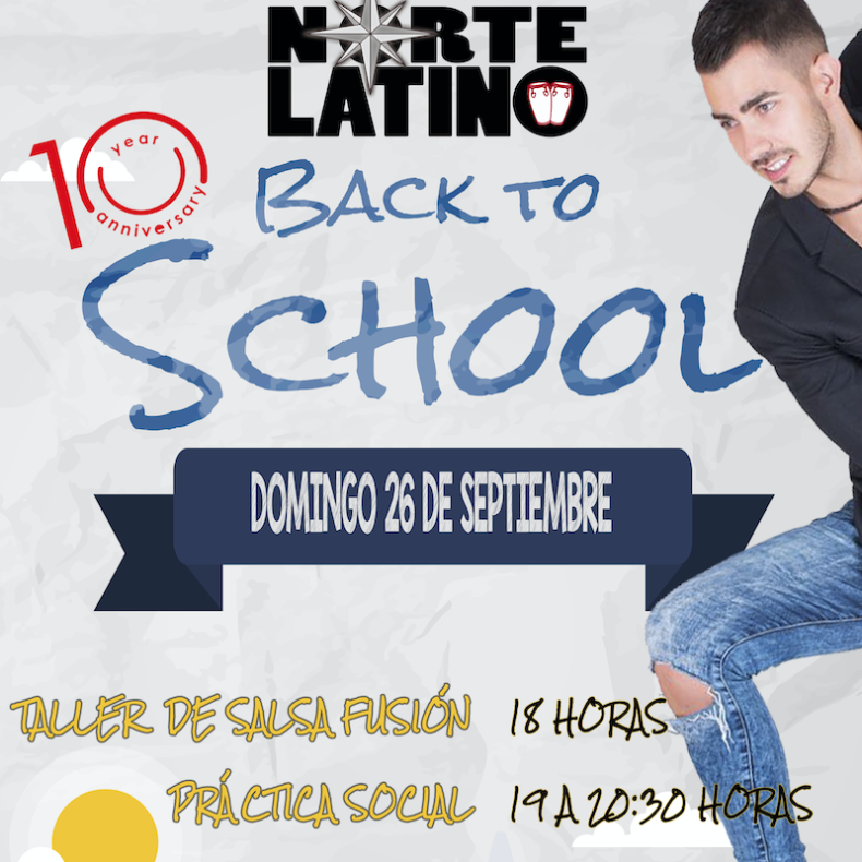 Taller de Salsa Fusión y práctica social para celebrar nuestro 10º cumpleaños ¡Acompáñanos!